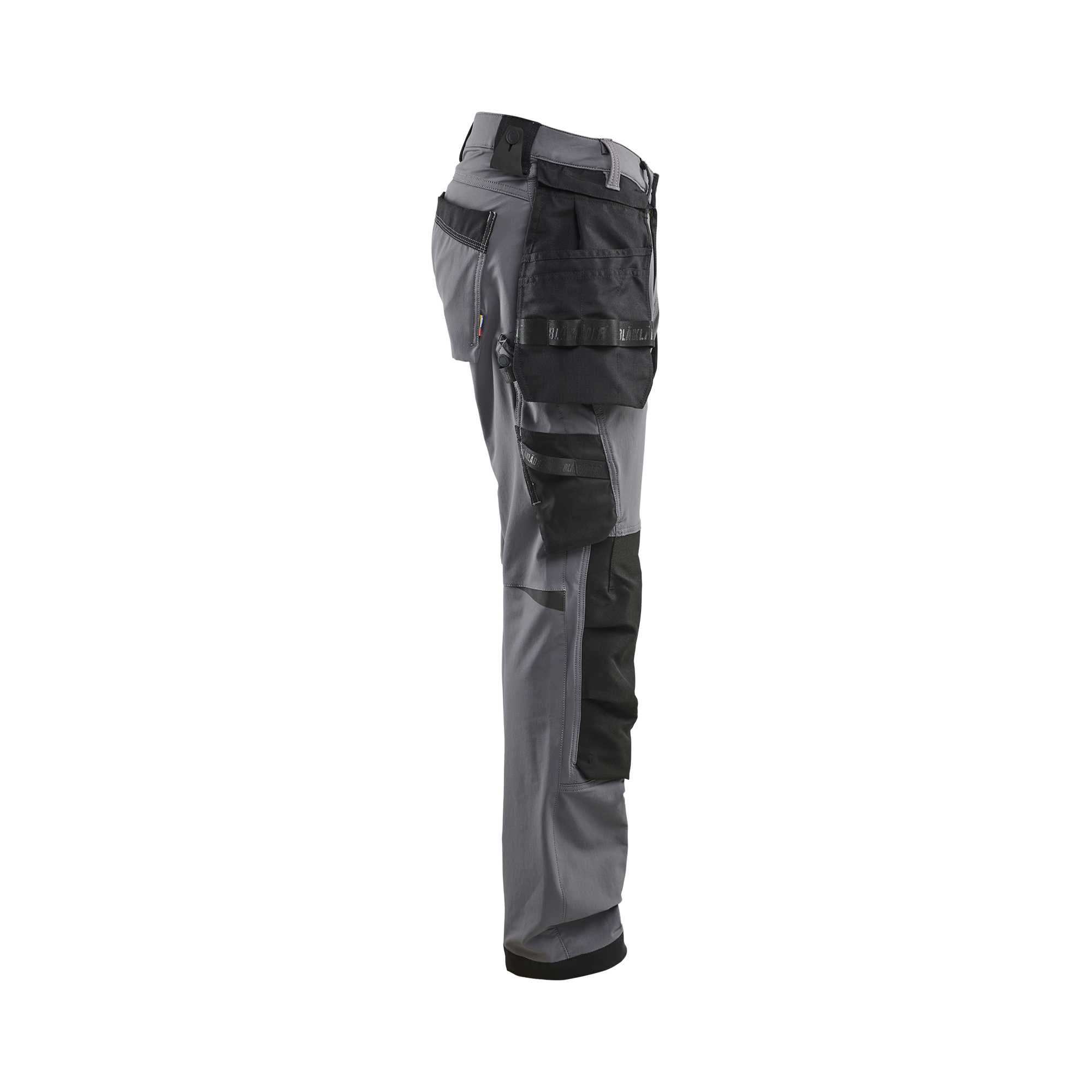 BLAKLADER 17201645 Craftsman trousers 4 way Stretch Work Trousers Men - double weave
